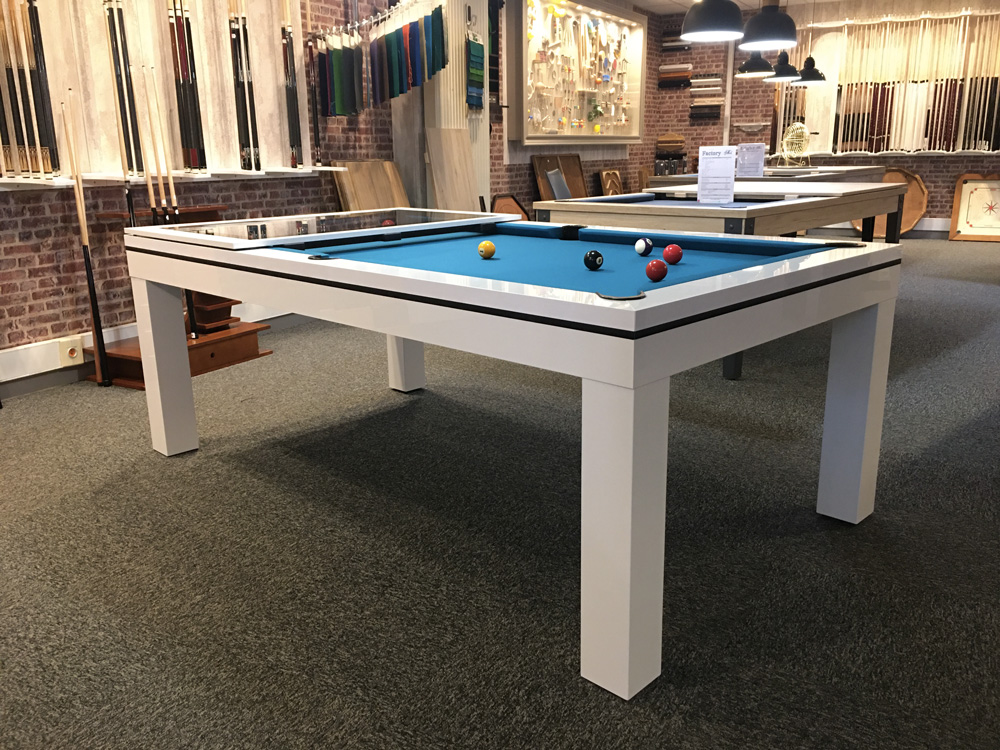 Billard table blanc